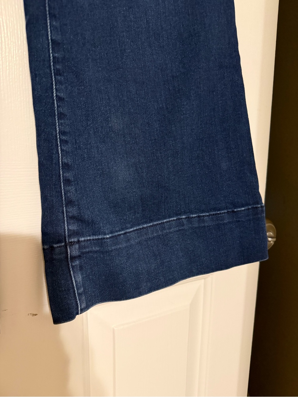 Anthropologie Maeve Corseted High Rise Wide Leg Trouser Jeans Size 28 31" Inseam - Picture 5 of 9